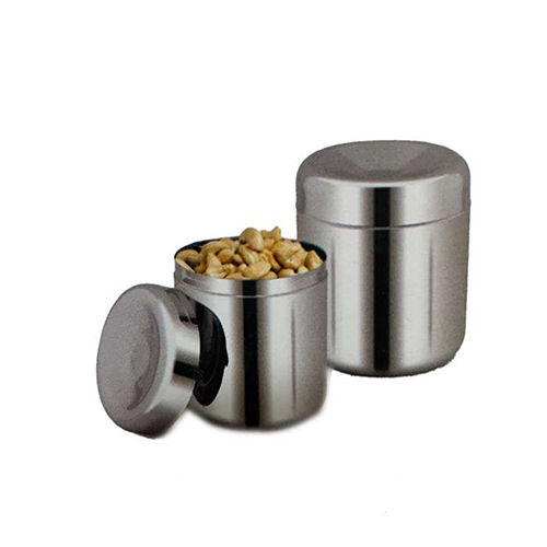 Apple Dabba - Color: Silver