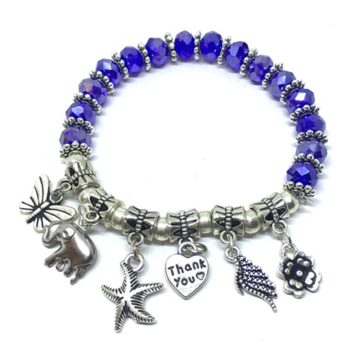 Beaded Charm Bracelet