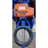 Motorized Butterfly Valve - Electrical, Wafer Type, 25mm To 2000mm | Round Shape, Specific Pressure And Temperature, Warranty Included