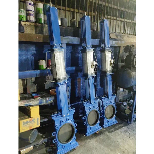 Pneumatic Knife Edge Gate Valve