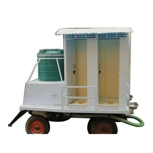 4 Seater Mobile Toilet