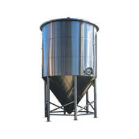 Steel Silo - Capability: 100000bottle