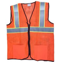 Orange Reflective Safety Jacket