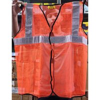 Orange Reflective Safety Jacket