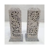 Agra And Jaipur Manufacturer And Exporter Soapstone Incense Stock Tower