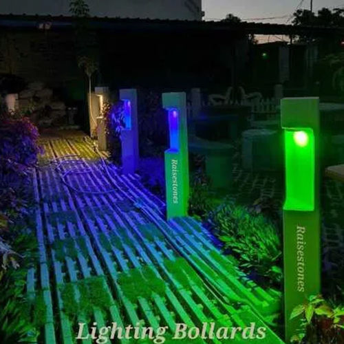 Rcc Lighting Bollards - Color: White