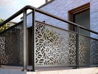 Decorative Aluminium Grill - Color: Silver