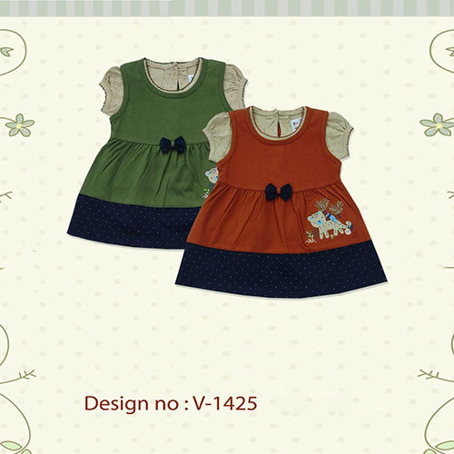 Quick Dry V-1425 Baby Frock