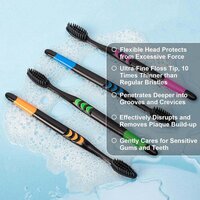 PLASTIC TOOTHBRUSH WITH PLASTIC ROUND BOX