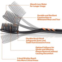PLASTIC TOOTHBRUSH WITH PLASTIC ROUND BOX