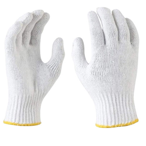 Full Finger Cotton Knitted Hand Gloves