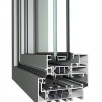 Aluminium Window - 6063-t6 Alloy, Customizable Sizes, Silver Powder Coated Finish | Durable, Lightweight, Weather-resistant, High Tensile Strength
