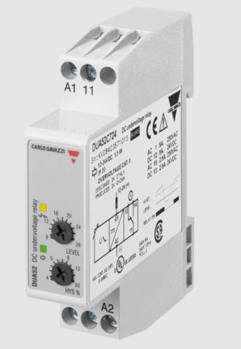 DUA52C724 1-phase DC voltage monitoring relay