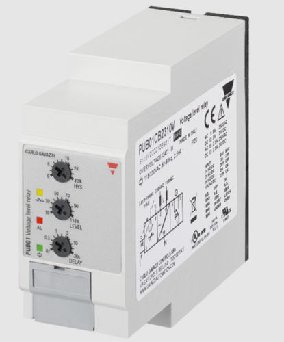 PUB01CB23500V 1-phase true RMS monitoring relay