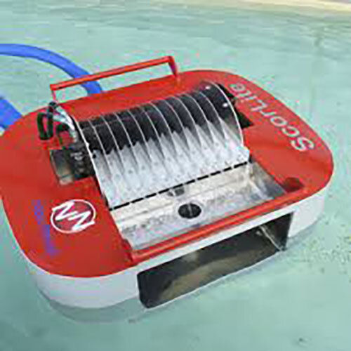 Floating Disc Type Oil Skimmer - Material: Metal