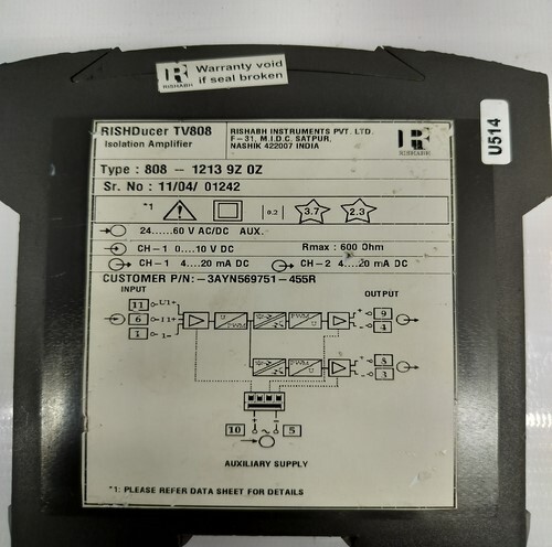 RISHABH TV808 ISOLATING AMPLIFIER