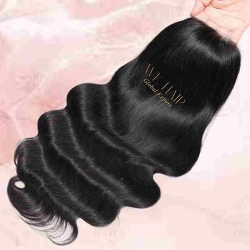 Human Hair Black Color Body Wave Wigs