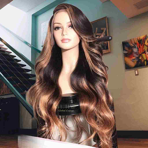 Deep Wave Ombre Wig