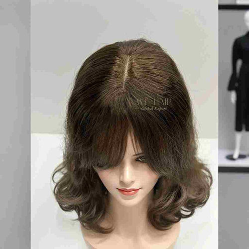 Black & Brown Type 7 Topper Wigs