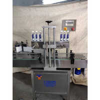 Ss304 Oil Bottle Labeling Machine - 8ft X 6ft X 5ft | Automatic Operation, Durable Stainless Steel Body, Labels Up To 100 Bottles Per Minute