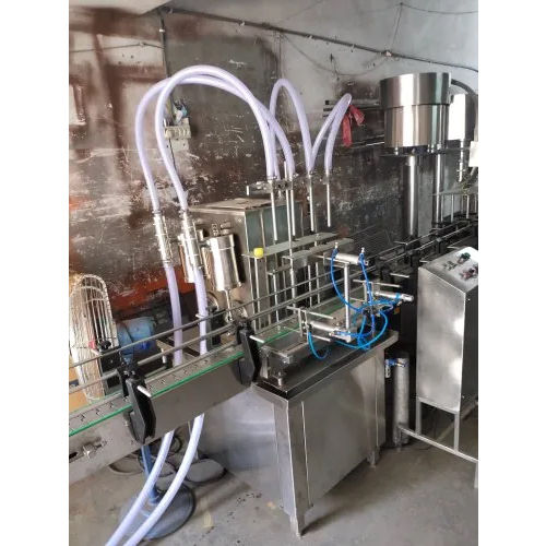 Fully Automatic Oil Filling Machine