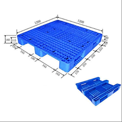 Blue Steel Reinforced Plastic Pallets