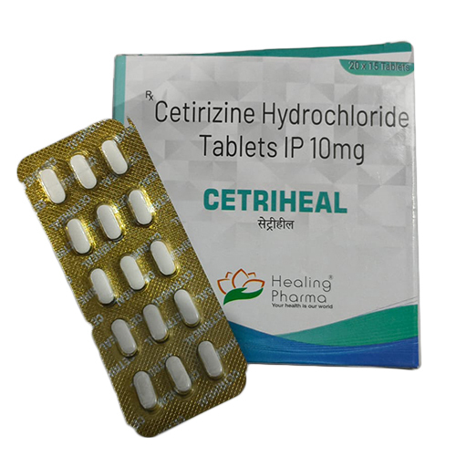 10 Mg Cetirizine Hydrochloride Tablets Ip General Medicines