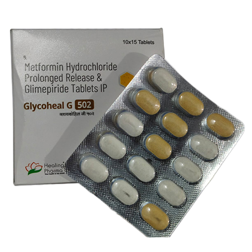 Metformin Hydrochloride Prolonged Release And Glimpiride Tablets Ip General Medicines