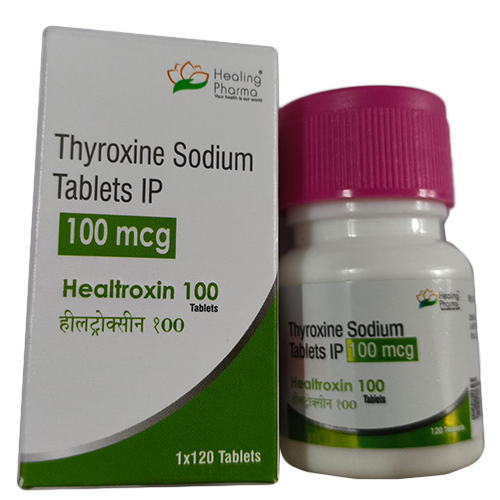 100 Mcg Thyroxine Sodium Tablets Ip Health Supplements