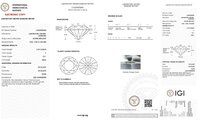 ROUND 2.39ct F VS1 IGI 620425465 Lab Grown Diamond EC672169