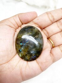 Labradorite Palm Stones Pocket Healing Stone Pocket Palm Stones