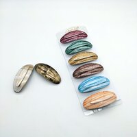 OVAL METAL HAIR CLIP