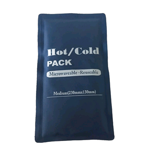 230X130 मिमी मीडियम माइक्रोवेवबल रीयूजेबल हॉट एंड कोल्ड जेल पैक
