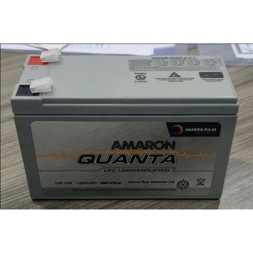 Amaron Inverter Batteries - 12 Volt, 7 Ah Sealed Type | Long Life, Maintenance-Free, Steel Terminal, Ideal for Electric Power Applications