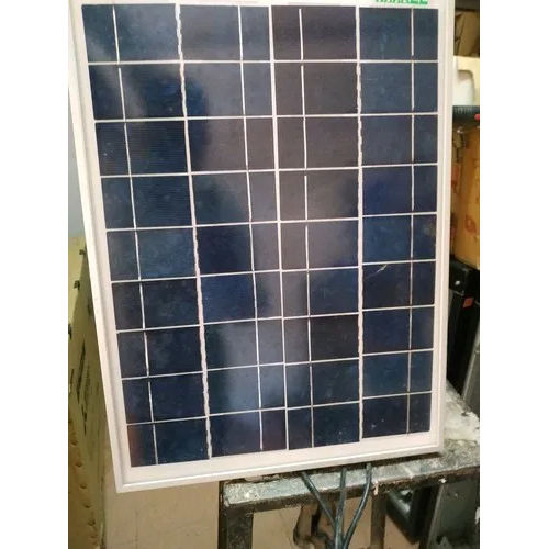 Blue Commercial Solar Panel