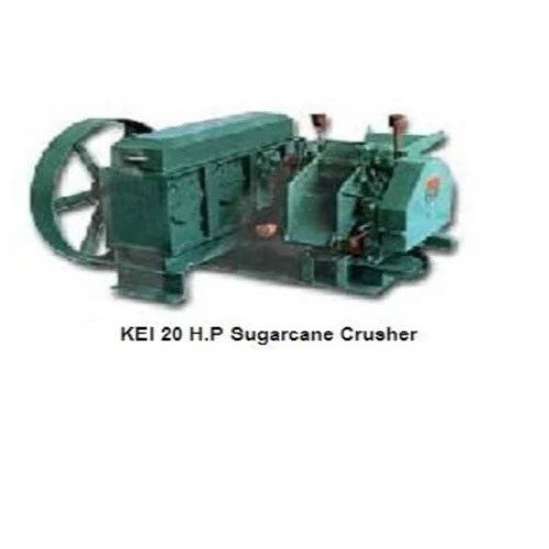 Green 20 Hp Sugarcane Crusher