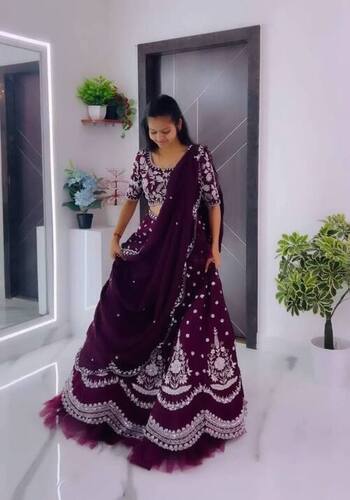 Embroidered Bridal Lehenga