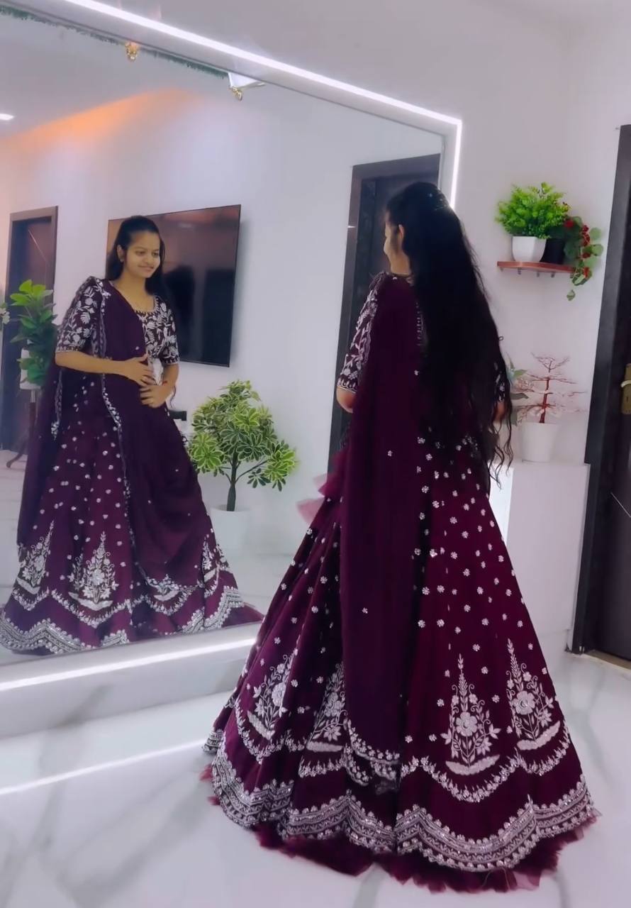 Embroidered Bridal Lehenga