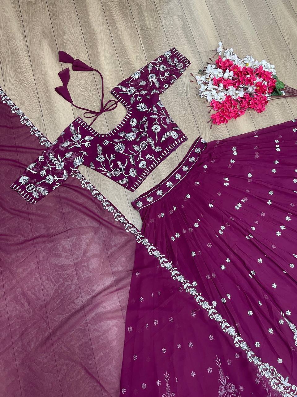 Embroidered Bridal Lehenga