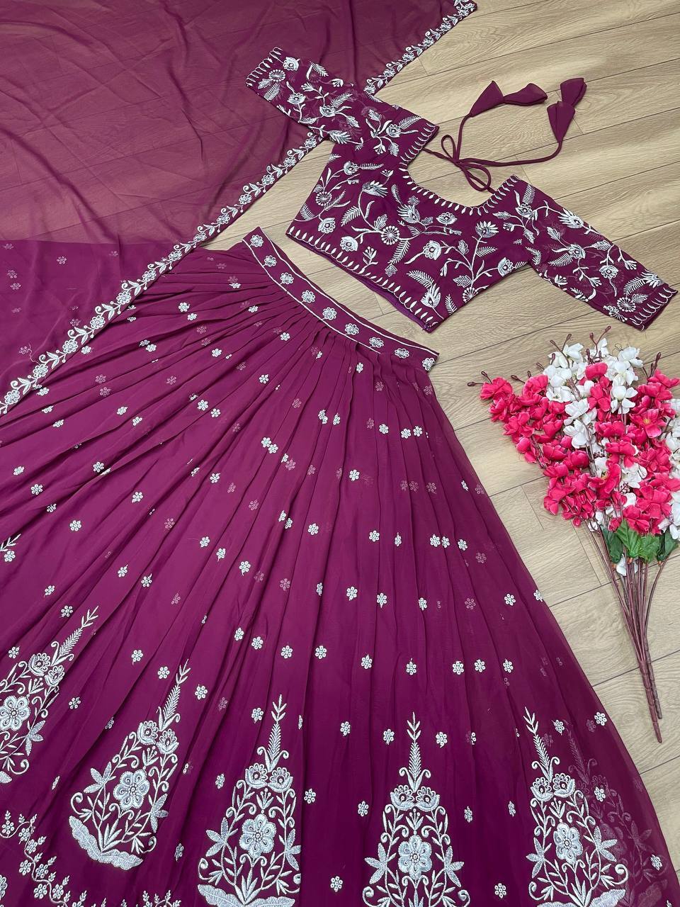 Embroidered Bridal Lehenga