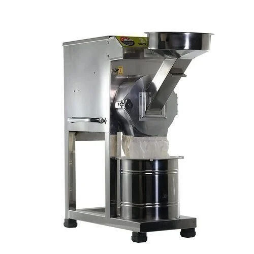 Stainless Steel 3 Hp Ss Fully Automatic Pulverizer Machine