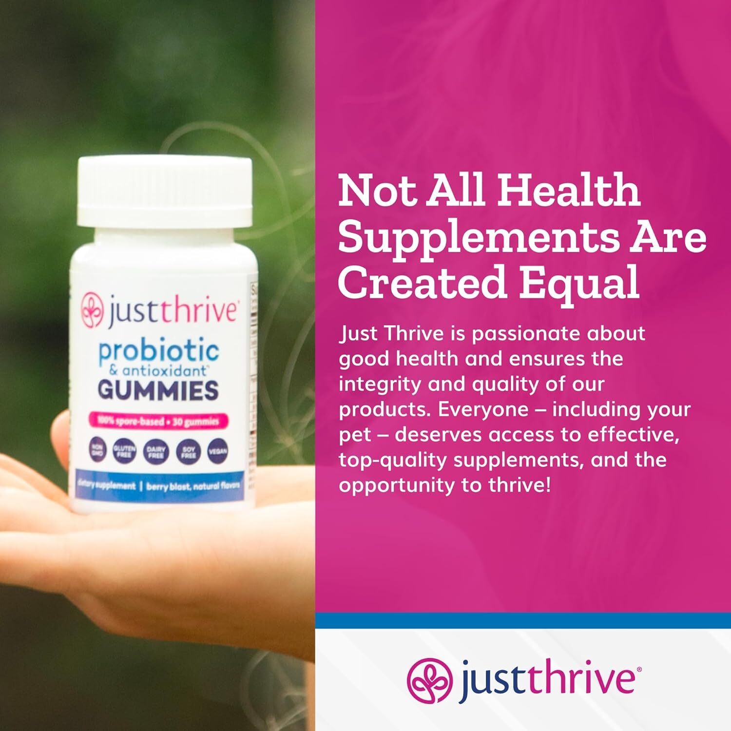 Just Thrive Probiotic Gummies
