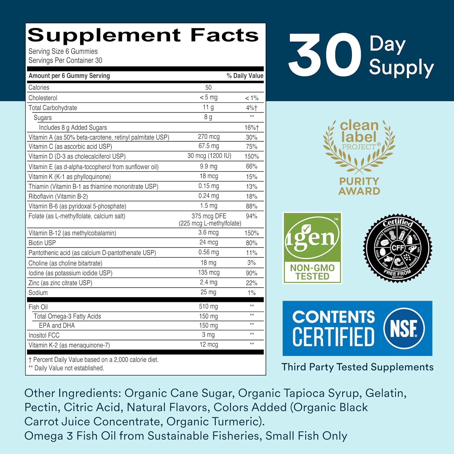 SmartyPants Multivitamin Gummies
