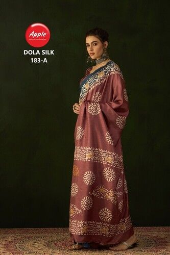 Dola silk printed sarees