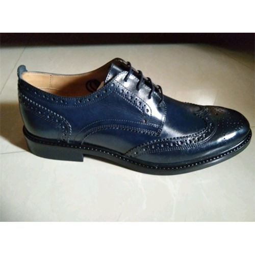 Dress shoes Brogue Blue color