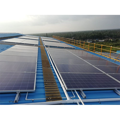 On Grid Solar Power Plant - Material: Aluminum