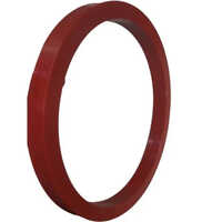 Red Pu Wiper Seal - Polyurethane, 100 Mm Size, High-temperature Resistance Up To 100â°c | Ideal For Industrial Applications, Contaminant Prevention