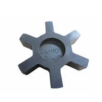 L-110 Rubber Star Coupling - Durable Rubber Material, Round Shape | Ideal For Industrial Power Transmission, Vibration And Noise Reduction