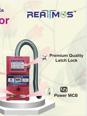 Electrical Sanitary Napkin And Diaper Incinerator - Color: Multicolor