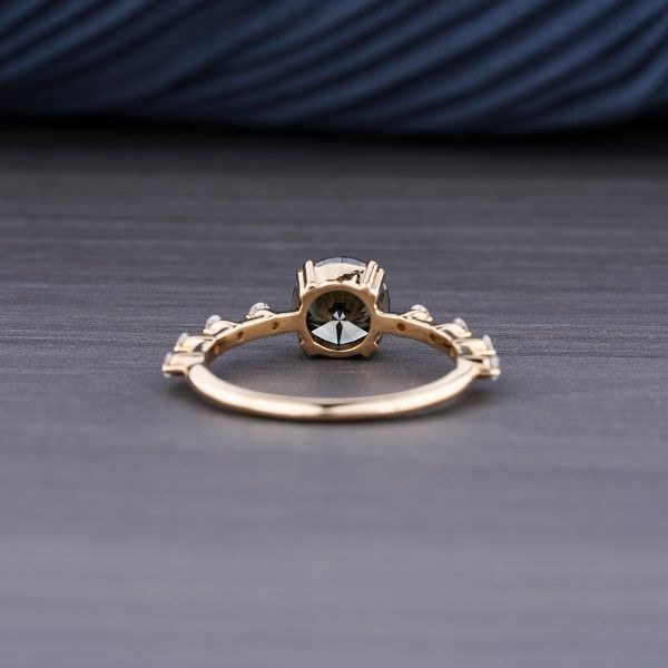 BEAUTIFUL LADIES RING 18KT YELLOW GOLD 1.5ct Lab Grown Diamonds